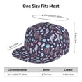 thumbnail image 5 of Goofa Watercolor Marine Animals Printed Men's Baseball Cap,Straight Brim Hat,Golf Dad Hat,Versatile Style,Sun Protection Cap,Travel Hat, 5 of 9