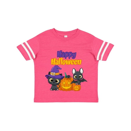 

Inktastic Happy Halloween Black Cat Gift Toddler Boy or Toddler Girl T-Shirt