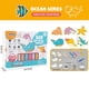 thumbnail image 2 of Kit de pintura de cristal para manualidades, grafiti tridimensional, para hornear, colorear y pintar con adhesivo (30 ml), 2 of 2