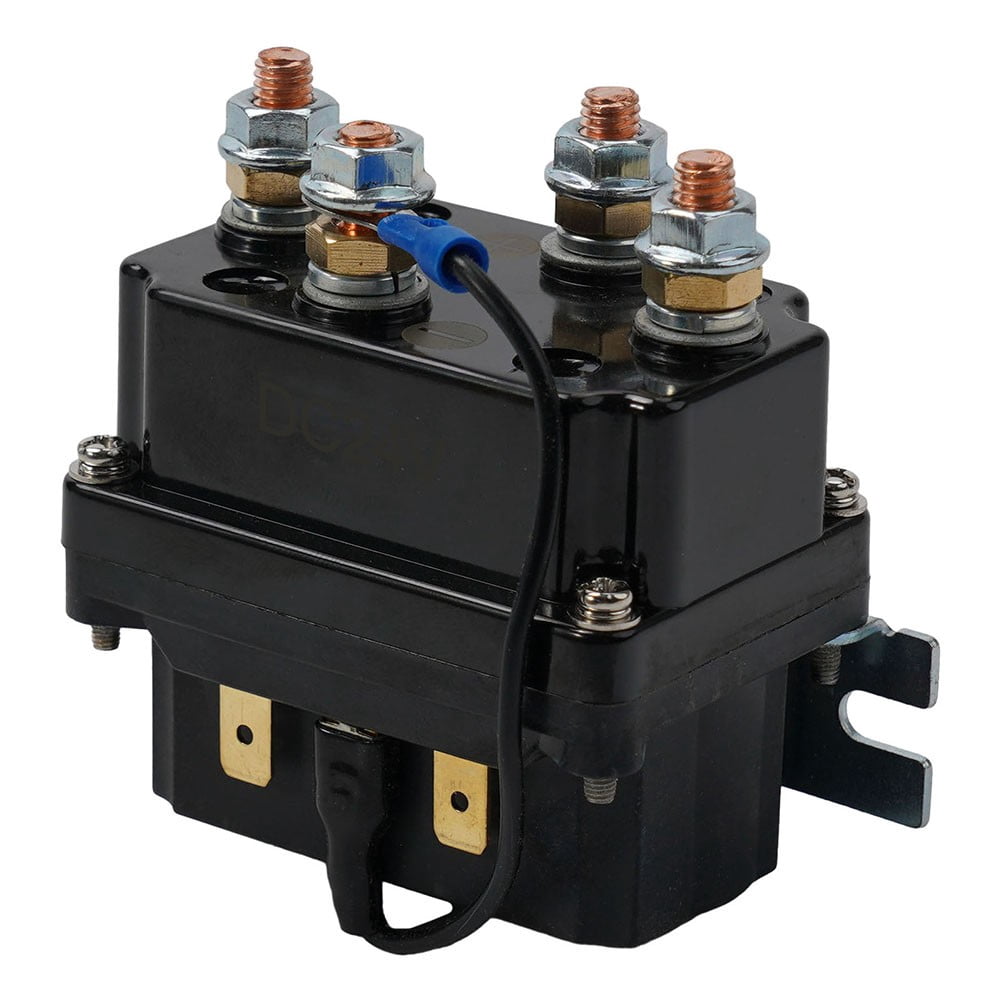 1PCS 24V 250A Winch Magnetic Contactor Relay Remote Control Winch Solenoid Relay For 9000lb SUV/UTV Winch Controlling