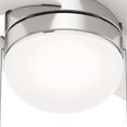 thumbnail image 2 of Hunter Fan Company Timpani 44 Inch Indoor Corded Ceiling Fan Light, Nickel, 2 of 5