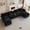145" Corduroy Black, variant on HJYT-H&K 125" U-Shaped Sectional Couch, Oversized Sectional Couches for Living Room, Corduroy Modular Cloud Sofa with USB, Storage & Cup Holder, Black