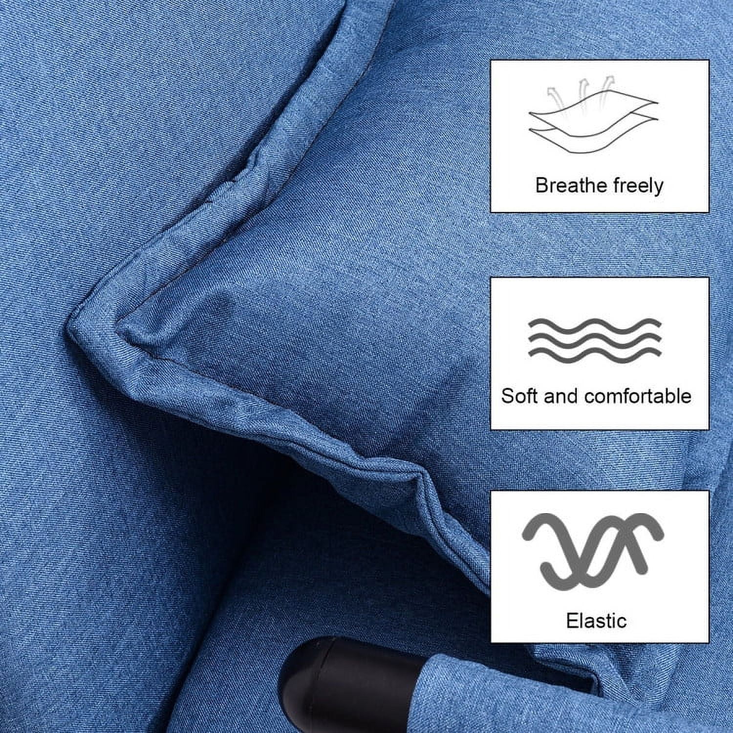 Finihen Single Person Sofa Bed, Sleeper Chair, Convertible Lounge Couch, Folding Sofa Arm Chair, Convertible Folding Leisure Recliner Sofa Bedï¼for Home, Office, Blue Finihen Single Person Sofa Bed, Sleeper Chair, Convertible Lounge Couch, Folding Sofa Arm Chair, Convertible Folding Leisure Recliner Sofa Bedï¼for Home, Office, Blue