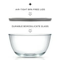 thumbnail image 5 of JoyJolt JoyFul by  Set of 4 Glass Mixing Bowls With Lids - 16.5 oz, 33.5 oz, 50.5oz, 67.5oz Grey, 5 of 9