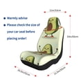 thumbnail image 5 of Sikiie Avocado1 Car Seat Covers 2PCs Front Car Seat Covers Universal fit for Most Cars SUVs and Trucks-1, 5 of 9