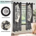 thumbnail image 3 of Yayeee Window Curtains Set of 2 for Living Room Light Filtering 63"x42", Beige Moon, 3 of 7