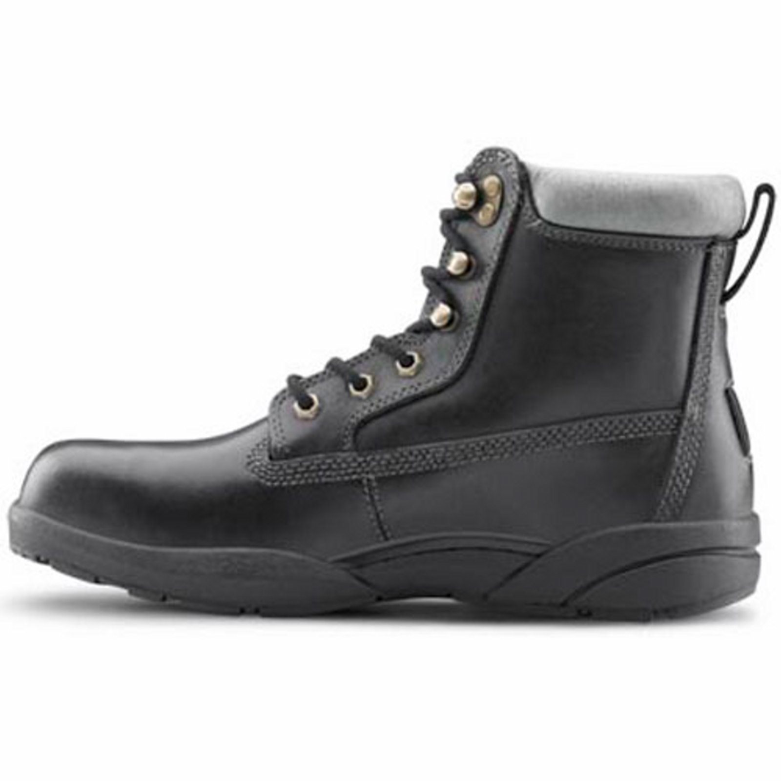 Dr. Comfort Men’s 7W Black Lace-Up Comfort Work Boots Dr. Comfort Protector Men main image 4