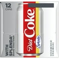 thumbnail image 3 of Diet Coke Sweetened w/ Splenda Soft Drink, 12 fl oz, 12 Pack, 3 of 7