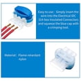 thumbnail image 4 of Conectores de Cable de 3 Vías, Conectores de Cable, Conectores de Cable Eléctricos, Conectores de Cable de Caja 314, Conectores de Coleta Autopelables, 60 Piezas, 4 of 7