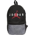 thumbnail image 3 of Nike Air Jordan HBR Backpack Black Elephant Print 9A0462 100 Sz Large (11.5" L x 6" D x 17.5" H), 3 of 5