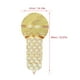 thumbnail image 2 of unbranded 12Ud Decoraciones Con Micrófono Dorado Hechos De Material Aluminio Para Fiestas, 2 of 6
