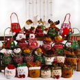 thumbnail image 4 of Bolsa de regalo de Navidad rosa, bolsa de manzana portátil, bolsa de dulces de Navidad, caja de embalaje de frutas de Noel, bolsa de regalo creativa de Navidad, 4 of 4