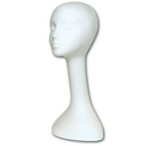 Long Wig Styrofoam Head (20")