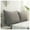 Gray, variant on Reading cushion for bed and sofa backrest cushion, soft washable reading cushion, headboard cushion, lumbar support cushion, removable cover