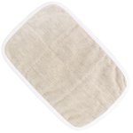 Pad de thérapie gingembre, confortable isolant thermique coton rectangulaire arrondi et sac de thérapie lin Ginger pour protecteurs de la taille et du genou