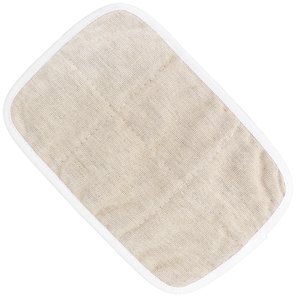 Ginger Therapy Pad, Comfortable Heat Insulation Rounded Rectangular Cotton and Linen Ginger Therapy Bag  for Waist and Knee Protectors