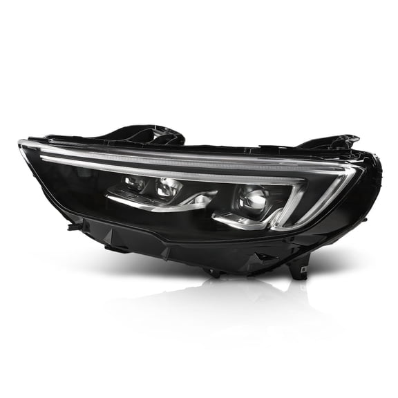 Full LED Headlight Assembly Left Fit For 2018-2020 Buick Regal w/o LED Module