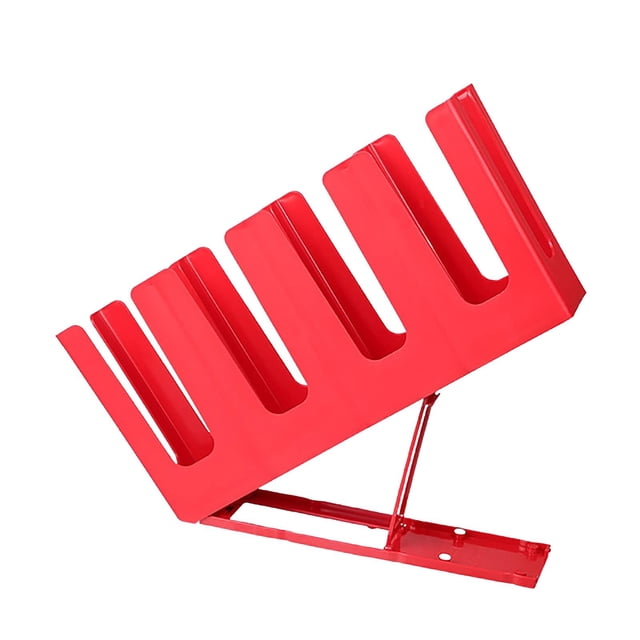Soportes para vasos de papel para almacenamiento de vasos, suministros para fiestas navideñas, cocina y sala de descanso. Rojo