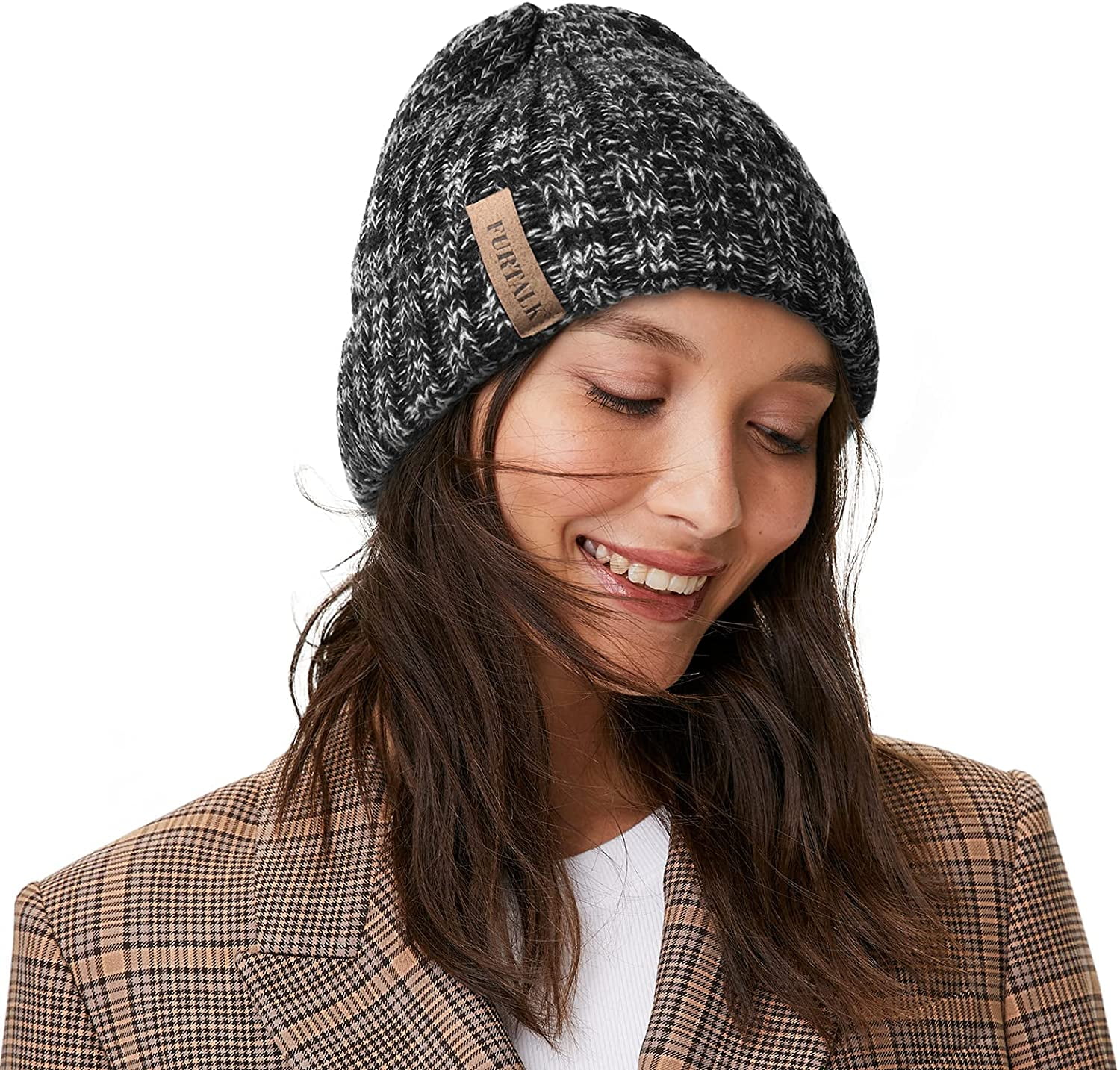 FURTALK Knit Beanie Hats for Women Men 