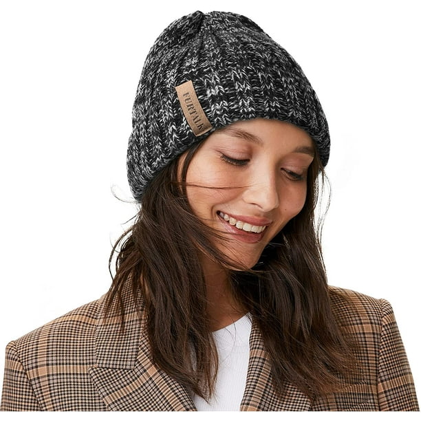 Fleece lined hat womens sale