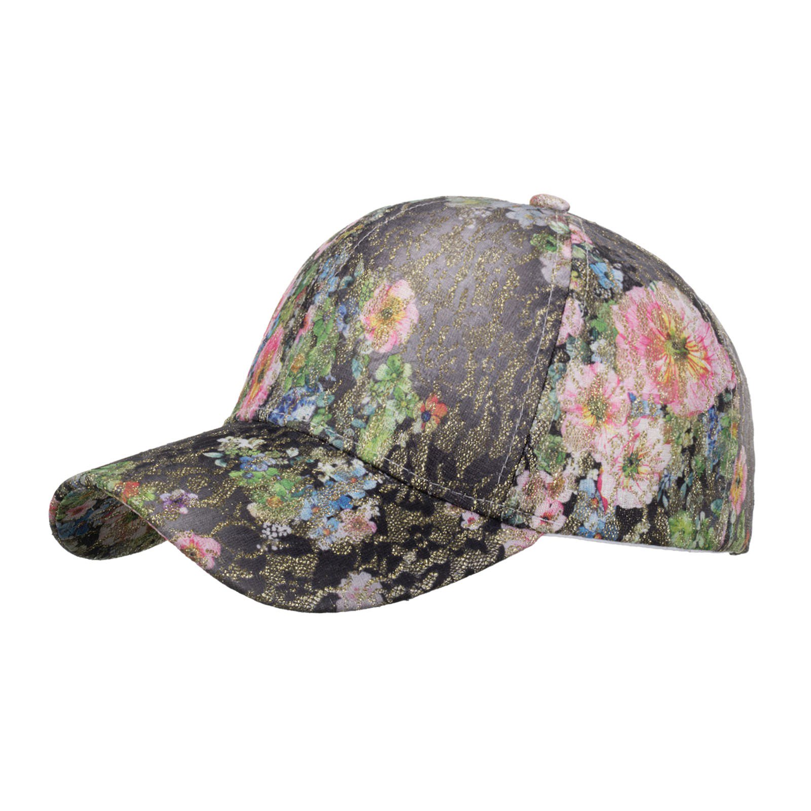 Casquette Baseball à Fleurs Unisexe - Taille Réglable, Protection UV, Printemps/été