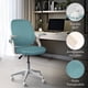thumbnail image 3 of MAGMALIFE Silla de Oficina Natti Ergonómica con Respaldo de Malla Transpirable, Altura e Inclinación Ajustables, Reposabrazos Abatibles 90°, Ruedas 360° Silenciosas y Base Reforzada, Soporta 150 kg, 3 of 8