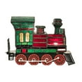 thumbnail image 4 of 10.5" Long Train Locomotive Lighted Sculpture, 4 of 7