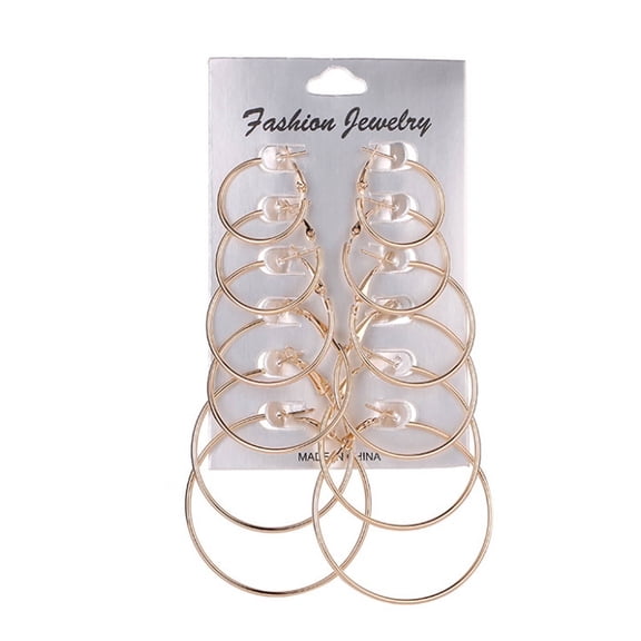 DESIGNICE 2026 New Traditional Buckle Design Hypo Allergenic Dangle Hoop Earrings for Women, Silver U0026 Gold