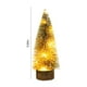 thumbnail image 3 of Mini árbol de Navidad LED con luces | Decoración navideña de escritorio para el hogar, la oficina y la habitación de los niños | Decoración navideña nevada a pilas, 3 of 8