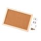 thumbnail image 1 of Tablón de anuncios de corcho Tablón de corcho Tablón de anuncios colgante Tablón de mensajes Tablón de anuncios 20x30cm, 1 of 8