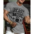 thumbnail image 5 of Gymish Beast Mode Workout Shirt for Men – Gym Lifting T-Shirt, Mens Gym Shirt, Motivational Gym Clothes, Athletic Workout Wear, 5 of 6