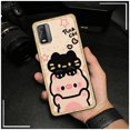 thumbnail image 4 of LYM-Phone Case For Nokia C210, Fashion Design Anti-knock Phone Pouch Animals Graffiti Cute Soft case Waterproof Silicone Durable Dirt-resistant Back Cover Cartoon Protective TPU, 4 of 9
