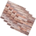 thumbnail image 4 of 4 Pcs Planches de Sol Miniatures en PVC pour Maison de Poupée pour Projets DIY 3.9X3.9X0.04 Po, 4 of 9