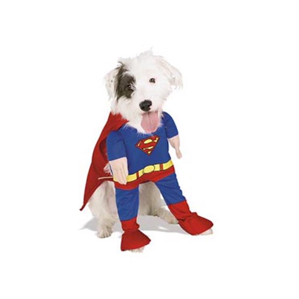 Pet Superman Costume Rubies 50570 889225 - Walmart.com - Walmart.com