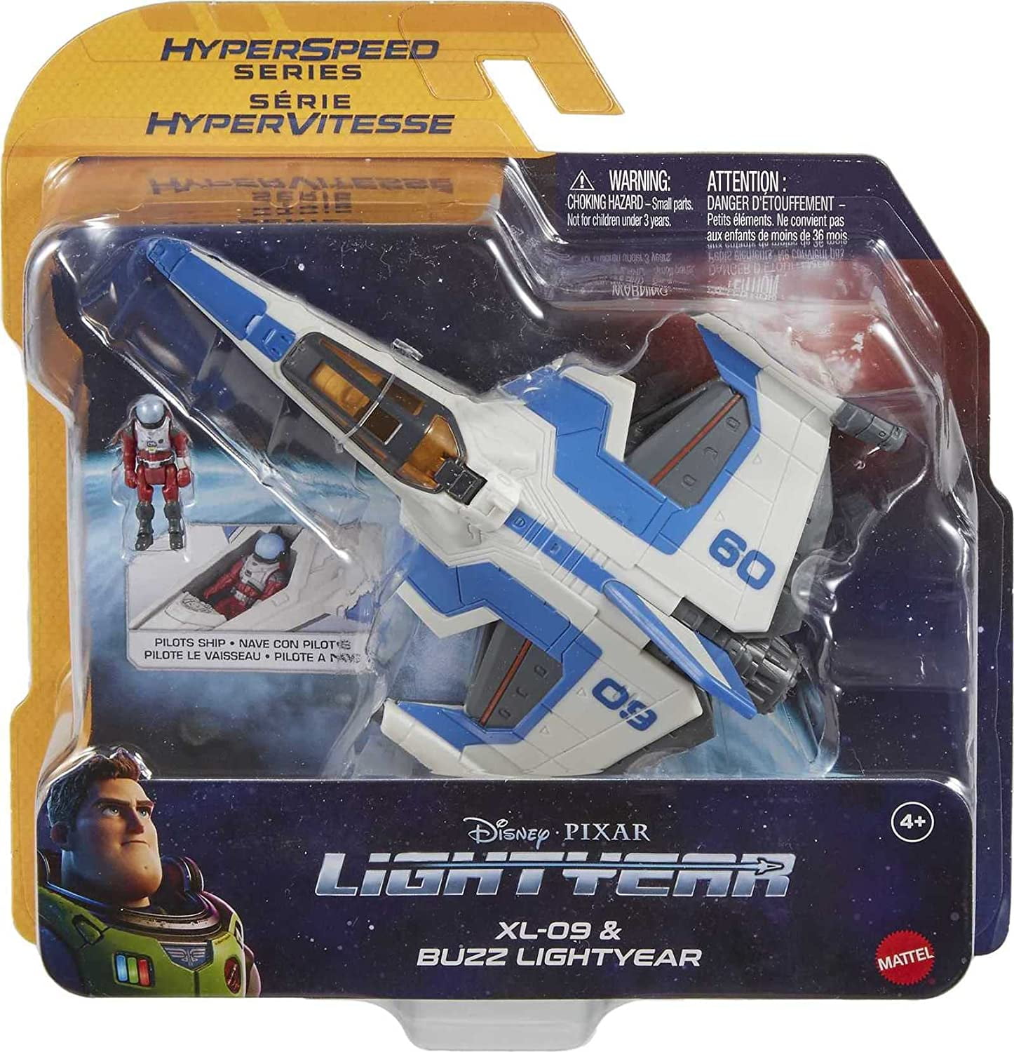 Disney and Pixar Lightyear Hyperspeed Series Vehicles with Mini Figures