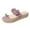 Purple, variant on 2025 Clearance! Clothes under $5 asdoklhq Womens Casual Shoes,Women Platform Sandals Casual Flower Slip On Platform Ladies Beach Wedge Shoes
