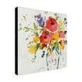thumbnail image 3 of Trademark Fine Art Sheila Golden White Vase with Bright Flowers Canvas Wall Art - 24x24, 3 of 5