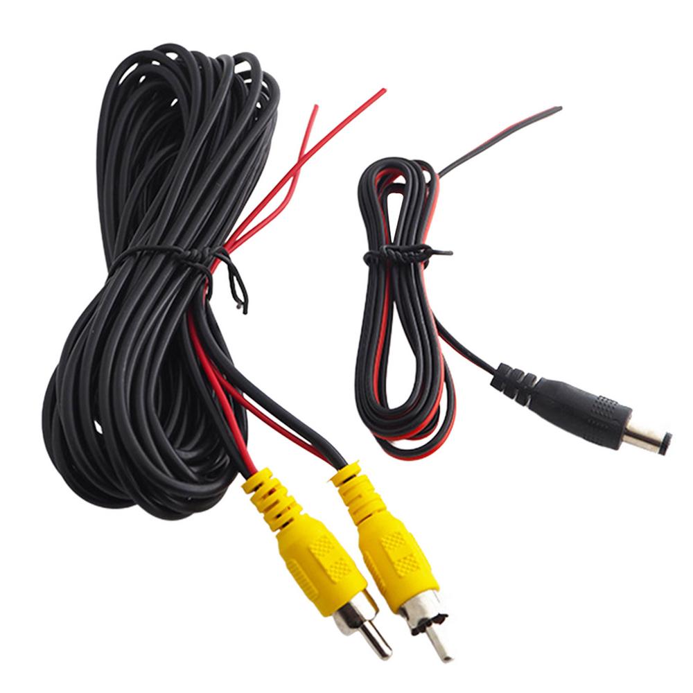 Tohuu Cable Car Audio Male to Male Plug Car Reversing Rear View Camera