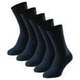 thumbnail image 1 of SCHIESSER Calcetines para hombre, paquete de 5 - «Bluebird», mezcla de algodón, lisos/estampados Azul 43-46, 1 of 4