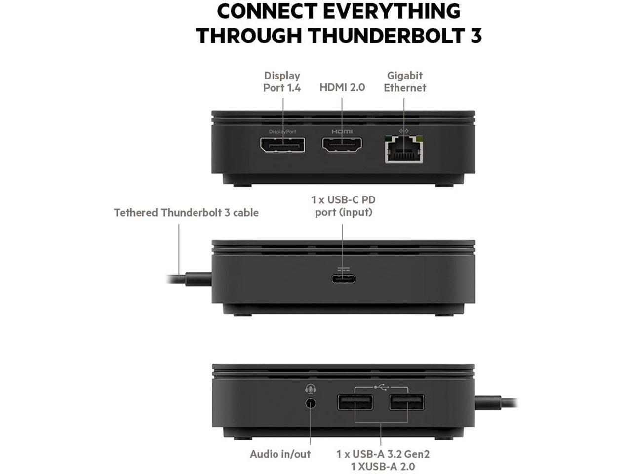 新品SALE】 Belkin Thunderbolt 3 Dock Core 7 in 1 5oayA