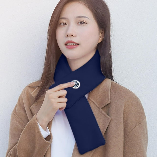 Heated Scarf For Men/women,neck Heating Pad, Electric Heating Pad With 3 Temp Settings,mens Women Scarf Soft Winter Scarves Unisex Cordless Heated Sca