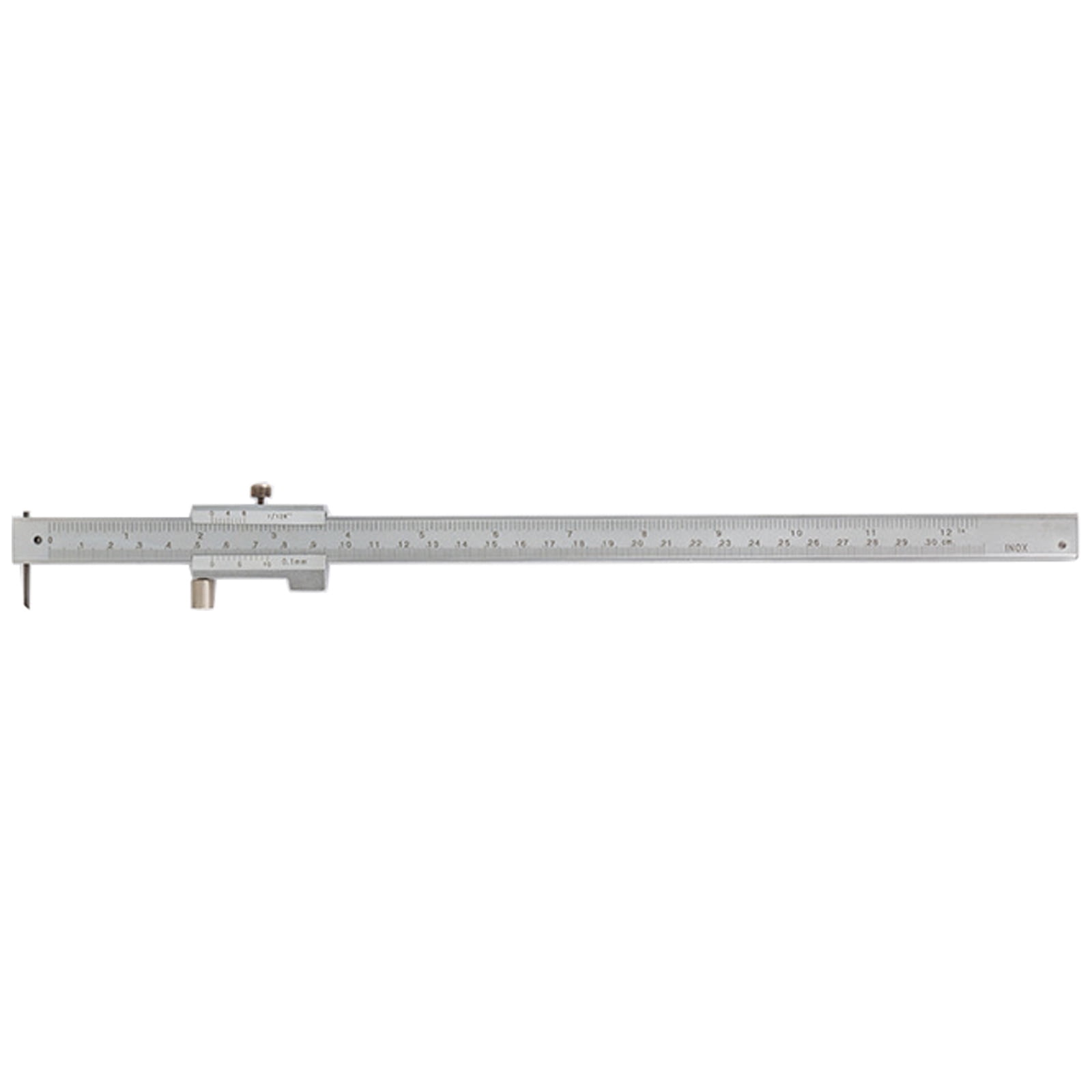 Portable High Accuracy Caliper Stainless Steel 200/300mm Scale for Technical Drawing Use