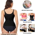thumbnail image 2 of Sonducket Ropa moldeadora para mujer, ropa interior moldeadora de cuerpo profesional para mujer, cremallera de Color sólido, faja de cintura Ropa Deportiva, Zapatos SG, 2 of 6