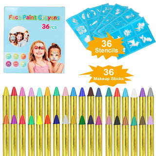 Faber-Castell Face Paint Studio Kit - Face Painting Kit for Kids -  Non-Toxic Face Paint for Halloween, Kids Party, Carnival, Rainy Day  Activities