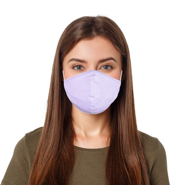 DALIX Cloth Face Mask Reuseable Washable in Assorted 3 Colors Made
