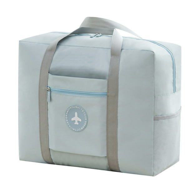 Bolsos de viaje para mujer Bolsa de viaje plegable Bolsos expandibles Mochila de viaje Equipaje de mano aprobado para vuelos Bolsa de gimnasio pequeña Bolsa con cremallera