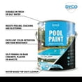 thumbnail image 4 of Dyco® POOL PAINT™ | Waterborne Acrylic, Ocean Blue, 1 Gallon, 4 of 9