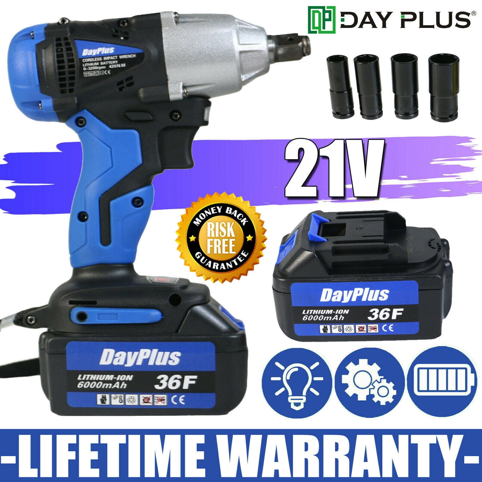 Makita XWT14Z 18V LXT Lithium-Ion Brushless 4-Speed 1/2 in ...