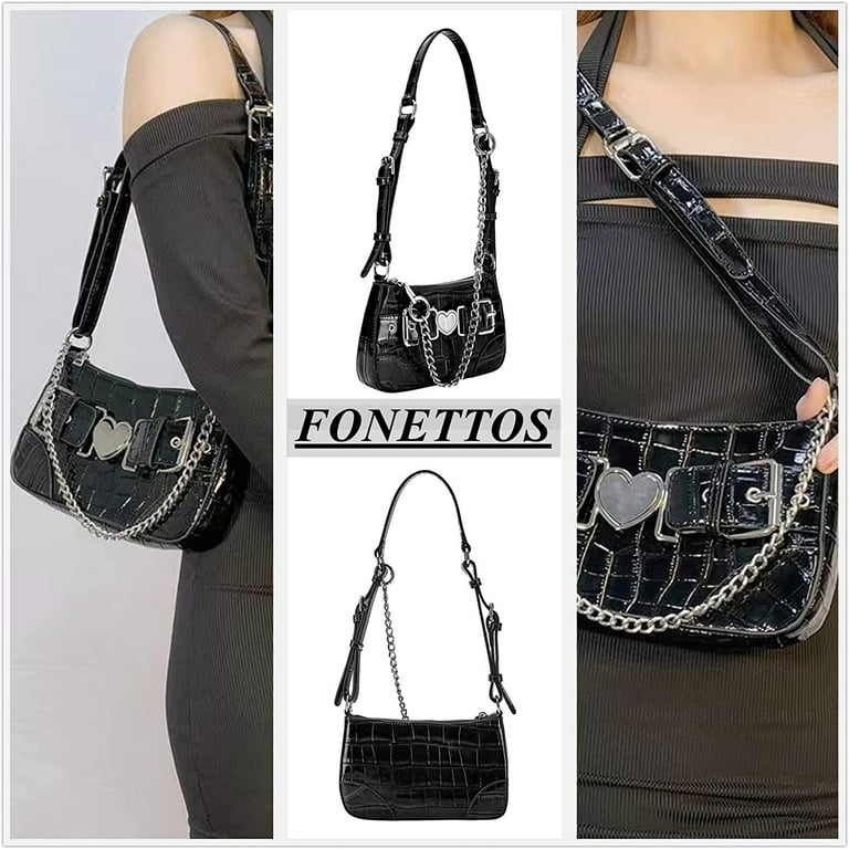 Rock Leather Shoulder Bag