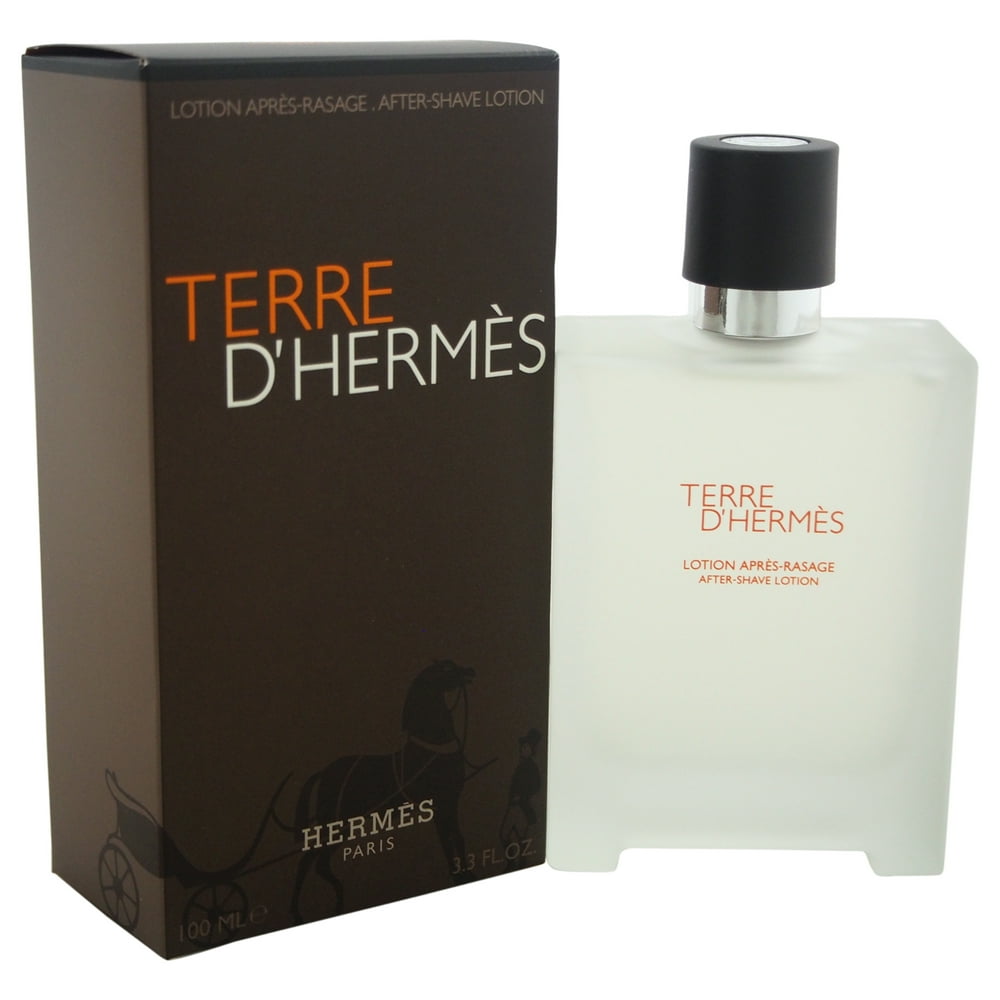 Hermes Hermes Terre D'Hermes After Shave Lotion for Men, 3.3 Oz